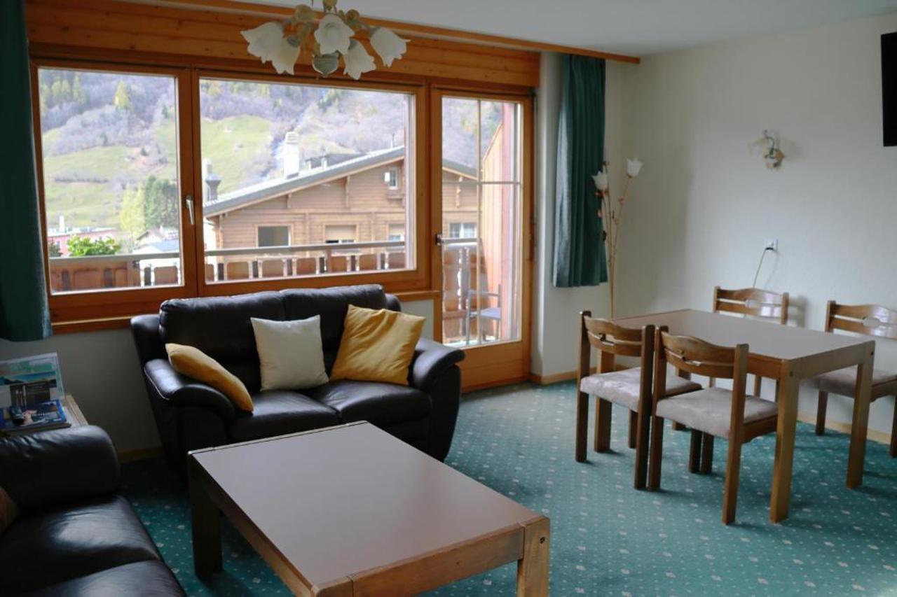 Touristen-Chalet Leukerbad Exterior foto